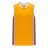 Athletic Knit Pro Cut Basketball Jersey with Rap Neck & Side Inserts (B1715)